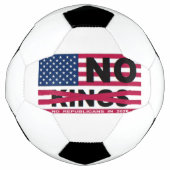 "NO kings" サッカーボール (正面)