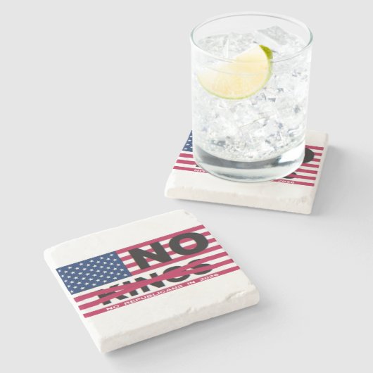 NO KINGS ストーンコースター (横)