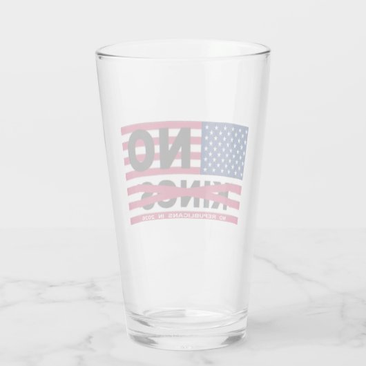 NO KINGS タンブラーグラス (裏面)