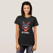 NO KINGS ビブラント キャット Tシャツ (正面フル)