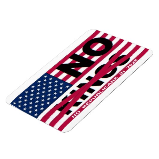 NO KINGS マグネット (左側)