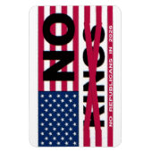 NO KINGS マグネット (縦)