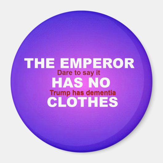 NO KINGS マグネット (正面)