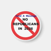 NO KINGS マグネット (正面)