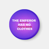 NO KINGS マグネット (正面)