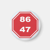 NO KINGS マグネット (正面)