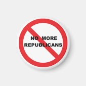 NO KINGS マグネット (正面)