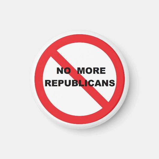 NO KINGS マグネット (正面)