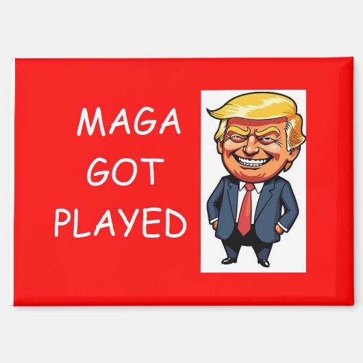 NO kings マグネット (正面)