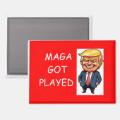 NO kings マグネット (正面/裏面)