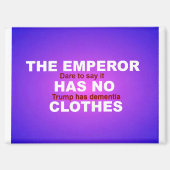 NO kings マグネット (正面)