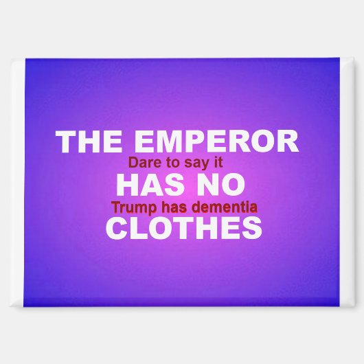 NO kings マグネット (正面)