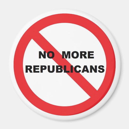 NO KINGS マグネット (正面)