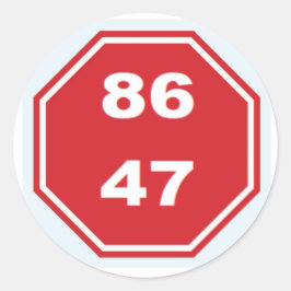 NO KINGS ラウンドシール