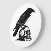 No Kings ラージ壁時計 (傾斜)