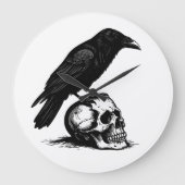 No Kings  ラージ壁時計 (正面)