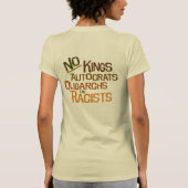 No Kings - – 女性のクルーネックTee Tシャツ (裏面)