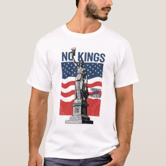No Kings – 自由なTシャツを採用 Tシャツ