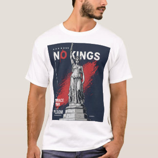 No Kings – 自由なTシャツを採用 Tシャツ