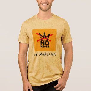 No Kings 3 トライブレンドTシャツ