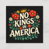 No Kings America エンクロージャーカード (裏面)