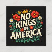 No Kings America エンクロージャーカード (正面)