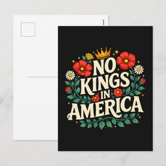 No Kings America シーズンポストカード (正面/裏面)