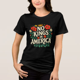 No Kings America トライブレンドTシャツ