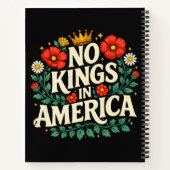 No Kings America ノートブック (裏面)