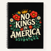 No Kings America ノートブック (正面)