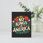 No Kings America ポストカード (スタンド正面)