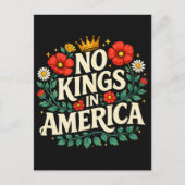 No Kings America ポストカード (正面)
