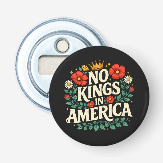 No Kings America 栓抜き (正面)