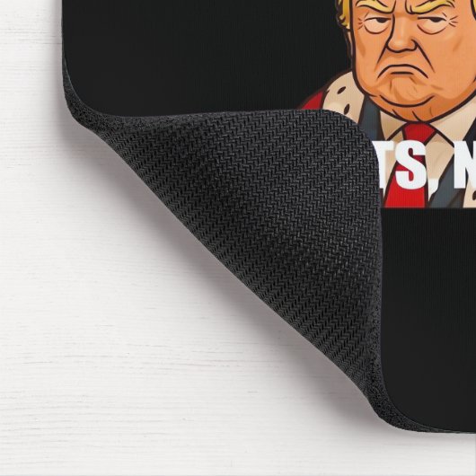 No Kings Anti Cats Funny Classic Style マウスパッド (コーナー)