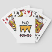No Kings Anti Classic トランプ (裏面)