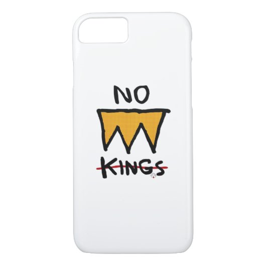No Kings Anti Classic Case-Mate iPhoneケース (裏面)