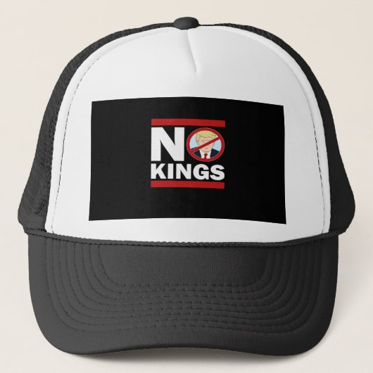 No Kings Anti Classic Minimal Clean キャップ (正面)