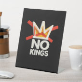 No Kings Anti Minimal Clean Design 台座サイン (インサイチュ)
