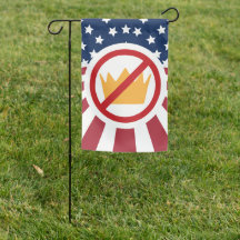 NO KINGS! Anti-Trump Flag
