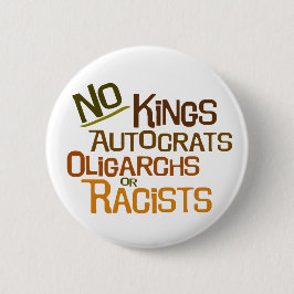 No Kings -- Brown Version Button 缶バッジ