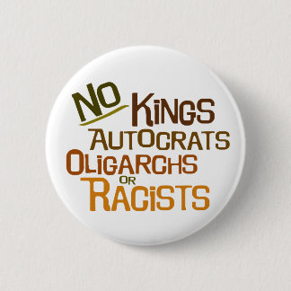 No Kings -- Brown Version Button 缶バッジ