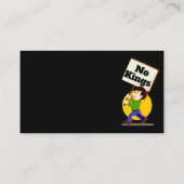 No Kings Business Card 名刺 (裏面)