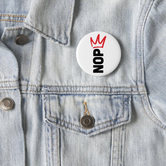 No Kings Button 缶バッジ (インサイチュ)
