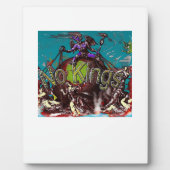 No Kings Classic Modern Minimal Style フォトプラーク (正面)