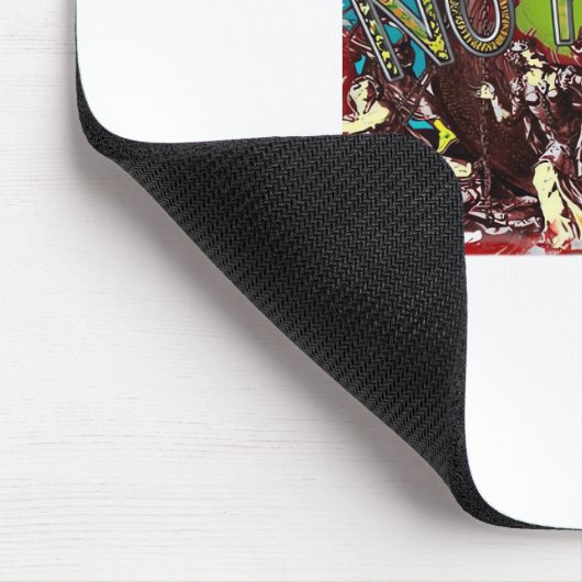 No Kings Classic Modern Minimal Style マウスパッド (コーナー)