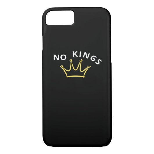No Kings Classic Retro Cool Case-Mate iPhoneケース (裏面)