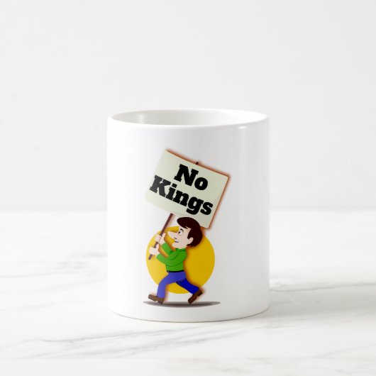 No Kings Coffee Mug コーヒーマグカップ (中央)