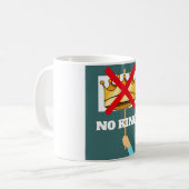 No Kings Coffee Mug コーヒーマグカップ (正面左)