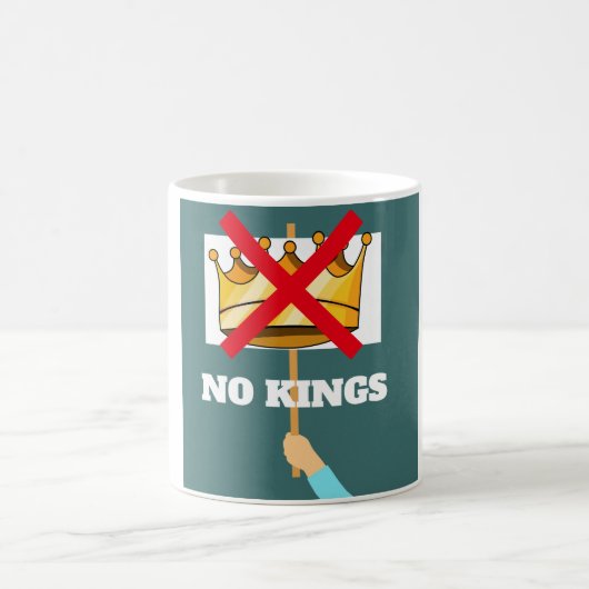 No Kings Coffee Mug コーヒーマグカップ (中央)