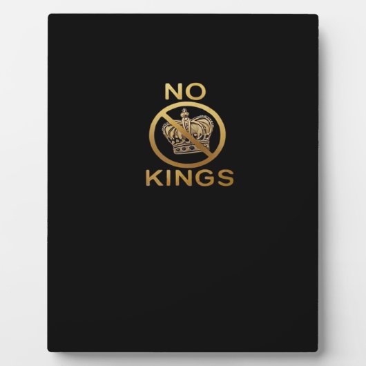 No Kings Creative Style フォトプラーク (正面)